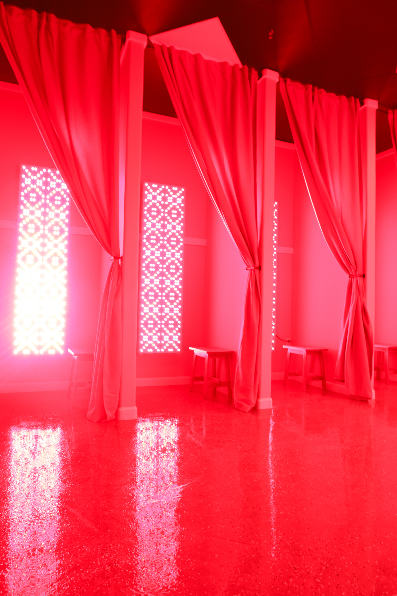 Rest Recovery Gilbert wellness center interior with recovery equipment